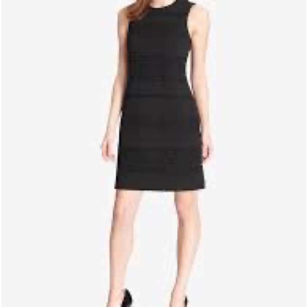 NWT Tommy Hilfiger Black Sheath Mini Dress